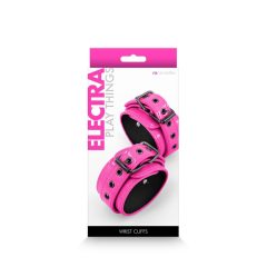 Electra - Wrist Cuffs - Pink Bilincs/Kötöző