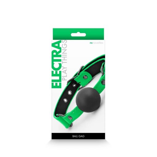 Electra - Ball Gag - Green Szájpöcök