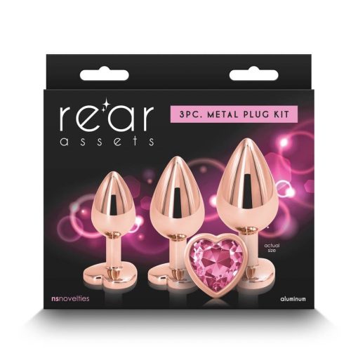 Rear Assets - Trainer Kit - Rose Gold - Pink Heart Szett (segédeszközök)