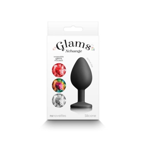 Glams Xchange - Round - Medium Fenékdugó