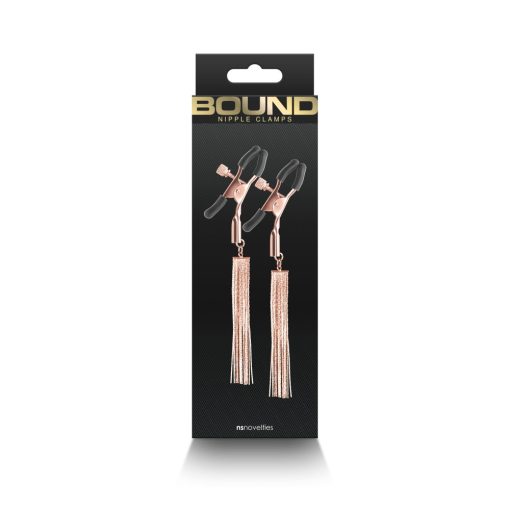 Bound - Nipple Clamps - D2 - Rose Gold Mellcsipesz