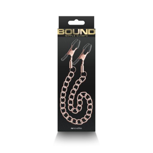 Bound - Nipple Clamps - DC2 - Rose Gold Mellcsipesz