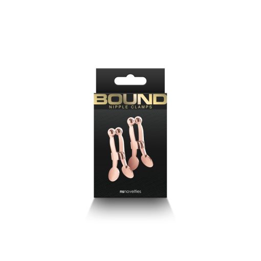 Bound - Nipple Clamps - C1 - Rose Gold Mellcsipesz