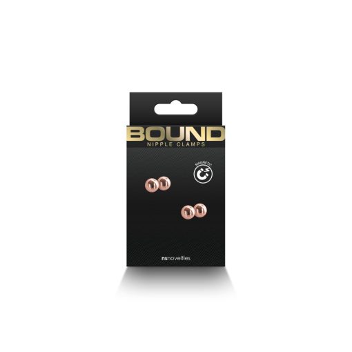 Bound - Nipple Clamps - M1 - Rose Gold Mellcsipesz