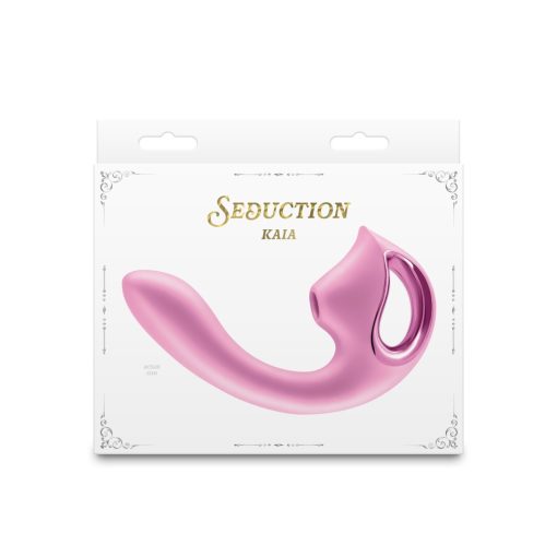 Seduction - Kaia - Metallic Pink Nonfiguratív Vibrátor