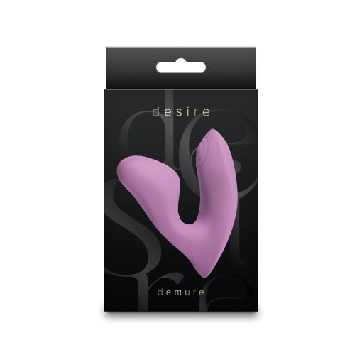 Desire - Demure - Blush Nonfiguratív Vibrátor