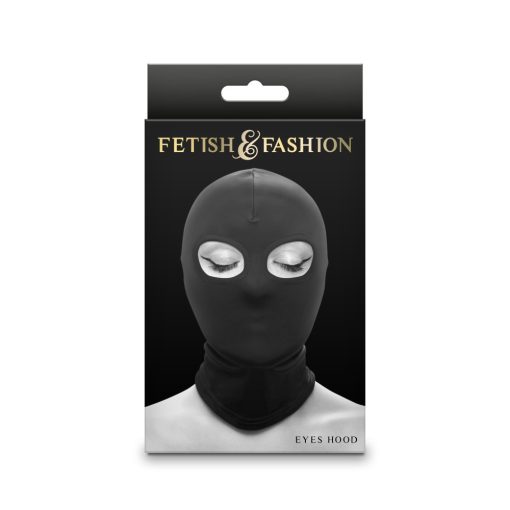 Fetish & Fashion - Eyes Hood - Black - Alternate Package Masz/Szemkötő/Fejfedő