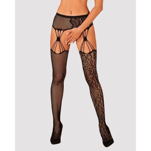 Garter stockings S821 S/M/L Harisnya/Harisnyatartó