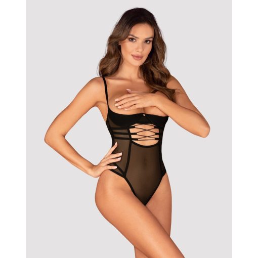 Roxelia crotchless teddy  M/L Női body