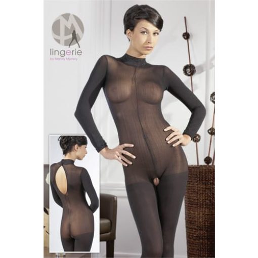 Longarm Catsuit Black S/M Cicaruha