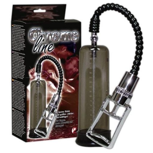 Chrome Line Penis Pump Pumpa