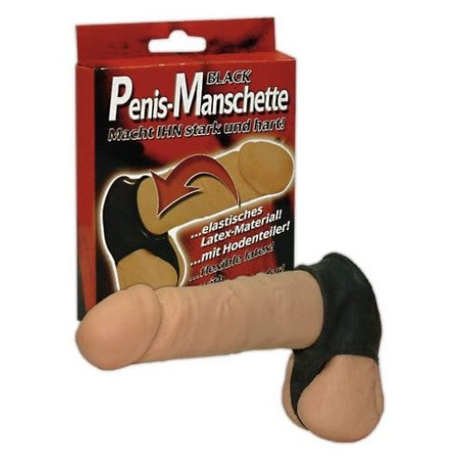 Penis Cuff Black Péniszgyűrű/Mandzsetta