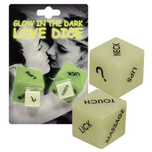 Love Dice Glow In The Dark játék és ajándék