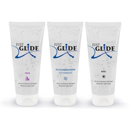 Just Glide 3x200ml Vízbázisú Síkosító