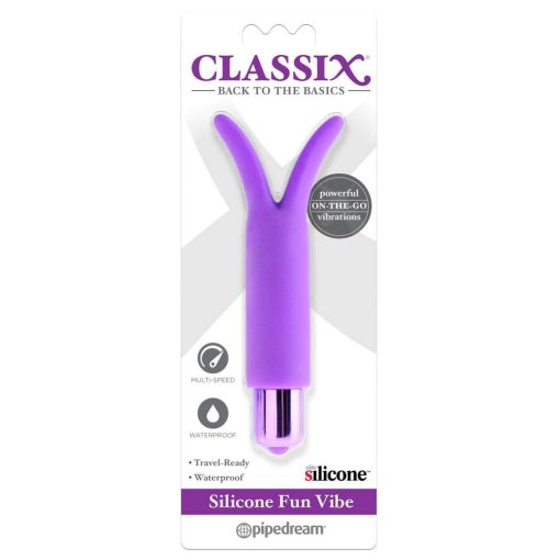 Classix Silicone Fun Vibe Purple Nonfiguratív Vibrátor