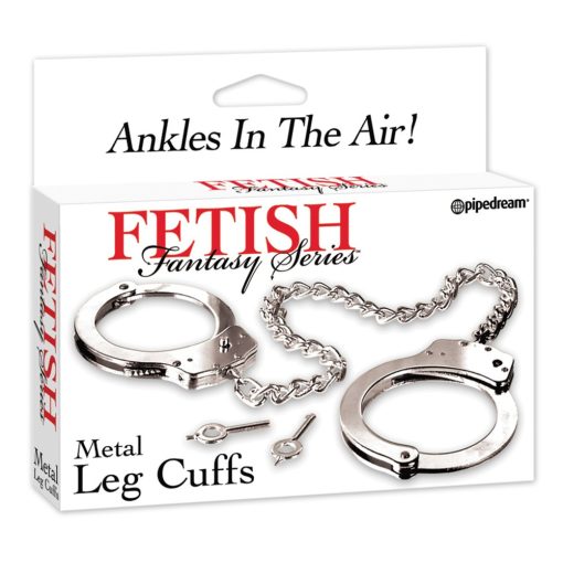 Metal Leg Cuffs  Silver