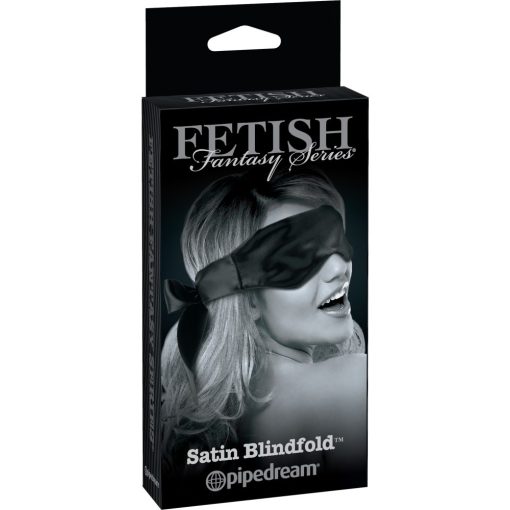 Satin Blindfold  Black