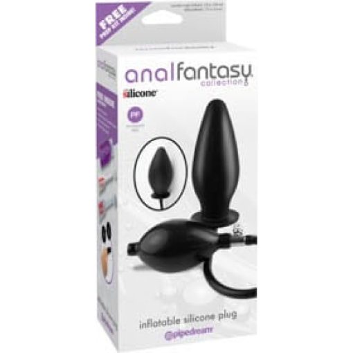 Inflatable Silicone Plug  Black