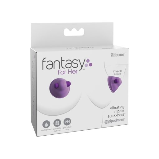 Vibrating Nipple Suck-Hers  Purple