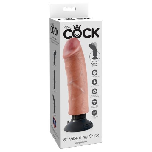 8" Vibrating Cock Light