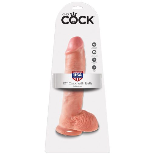 10" Cock with Balls  Light