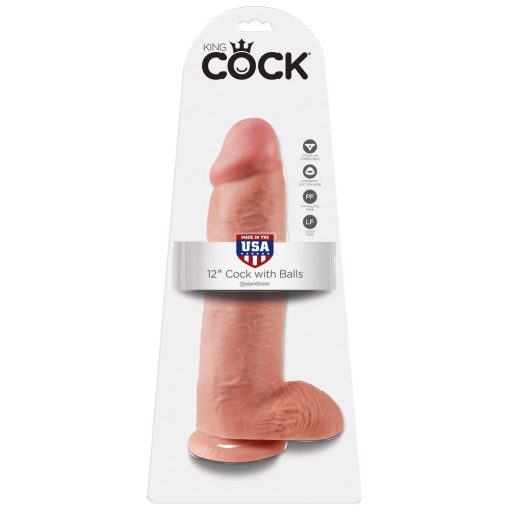 12" Cock with Balls  Light