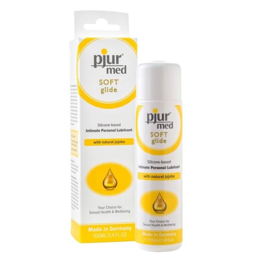 pjur MED Soft glide 100ml Szilikonbázísú síkosító