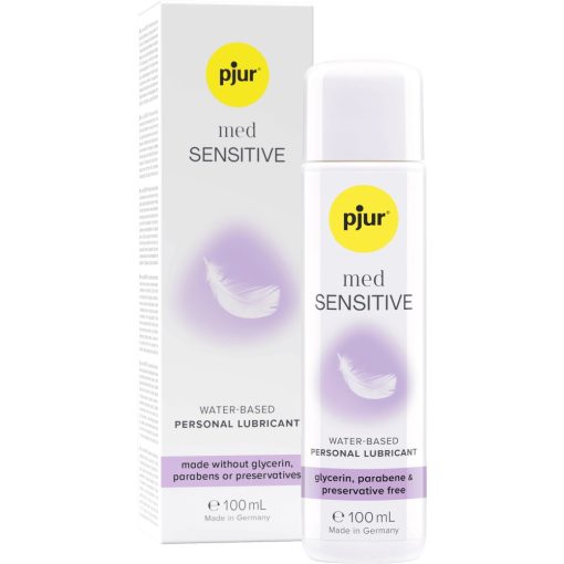 pjur MED Sensitive glide 100ml Vízbázisú Síkosító