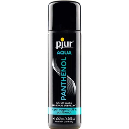 pjur AQUA Panthenol Bottle 250 ml Vízbázisú Síkosító