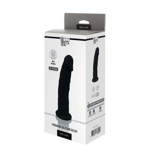 Dream Toys Real Love Dildo 6 inch Black Dildó