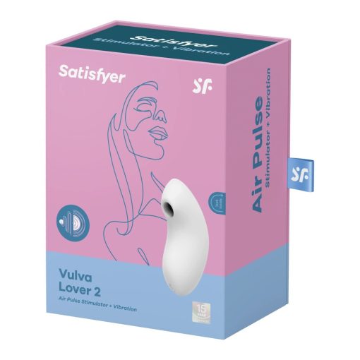 Vulva Lover 2 white Csiklóizgató