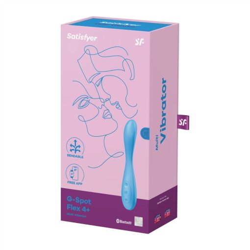 G-Spot Flex 4+ blue Nonfiguratív Vibrátor