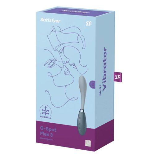 G-Spot Flex 3 grey Nonfiguratív Vibrátor