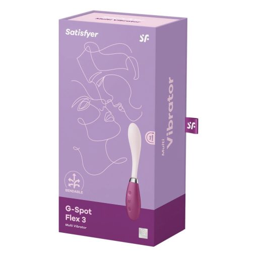 G-Spot Flex 3 red Nonfiguratív Vibrátor