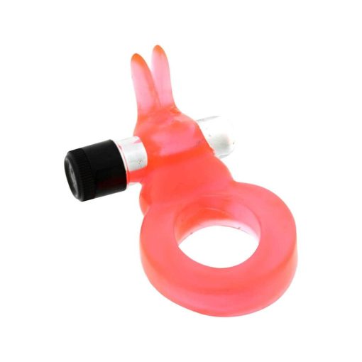 Jelly Rabbit Cockring Vibro Péniszgyűrű/Mandzsetta