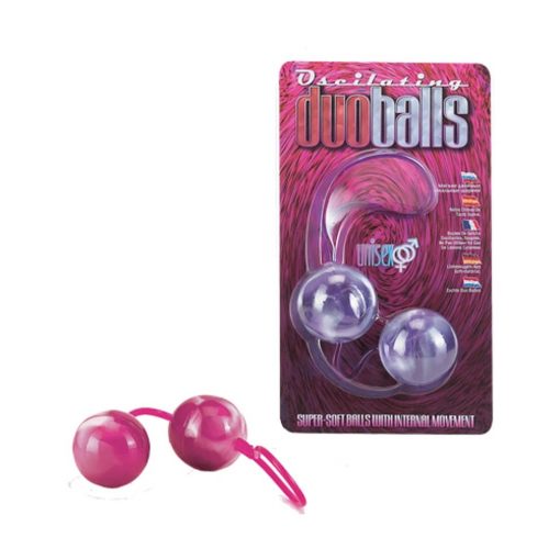 Marbilized Duo Balls Pink Gésa golyó