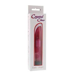 Lady Finger Vibrator Clear Pink Klasszikus vibrátor