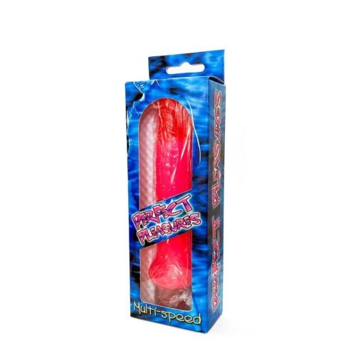 Jelly Anal Slim Jim Vibrator Pink Realisztikus vibrátor