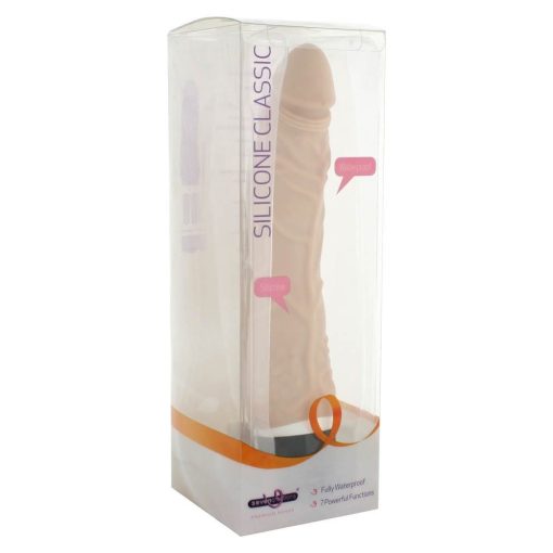 Classic Slim Vibrator Nude Realisztikus vibrátor