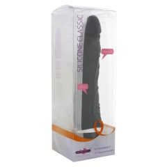 Classic Slim Vibrator Black Realisztikus vibrátor