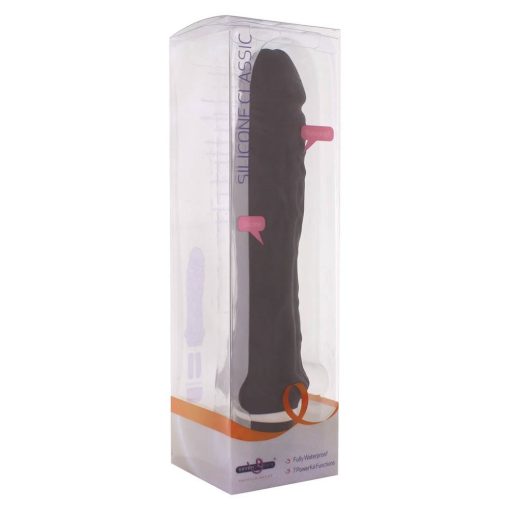 Classic Large Vibrator Black Realisztikus vibrátor