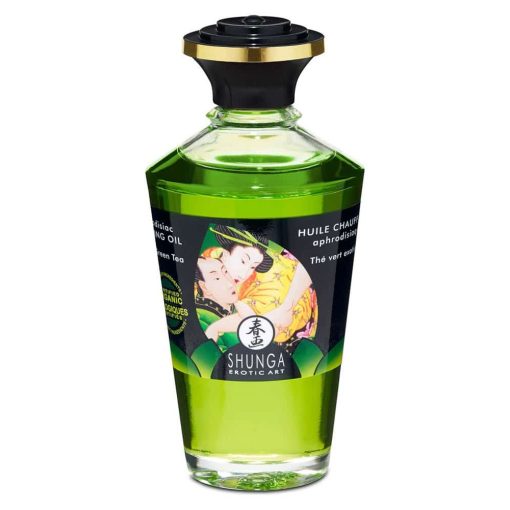 Aphrodisiac Oils-Organica Exotic Green Tea 100 ml Masszázsgyertya/olaj