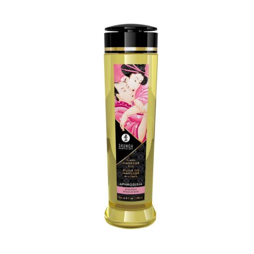 EROTIC MASSAGE OIL 240 ml / 8 oz ROSE Masszázsgyertya/olaj