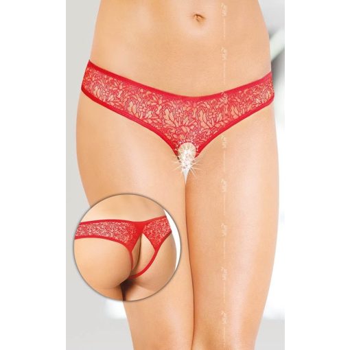 G-String 2446 - red {} S/M Női fehérnemű