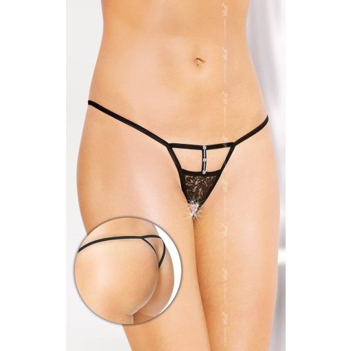 G-String 2461 - black {} S/L Női fehérnemű