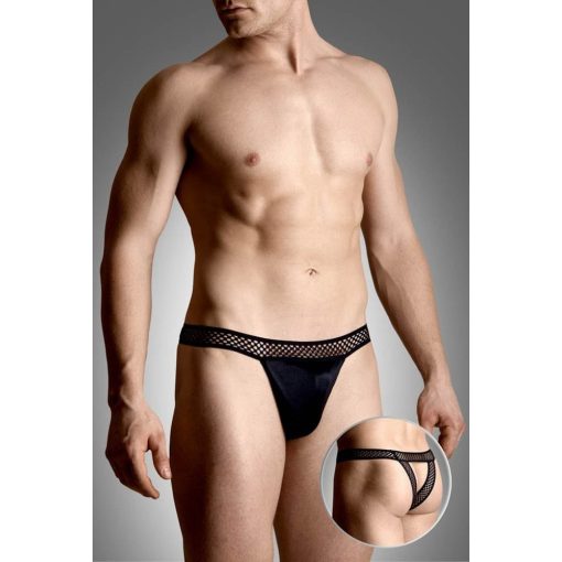 Mens thongs 4486 - black S/M Férfi ruházat