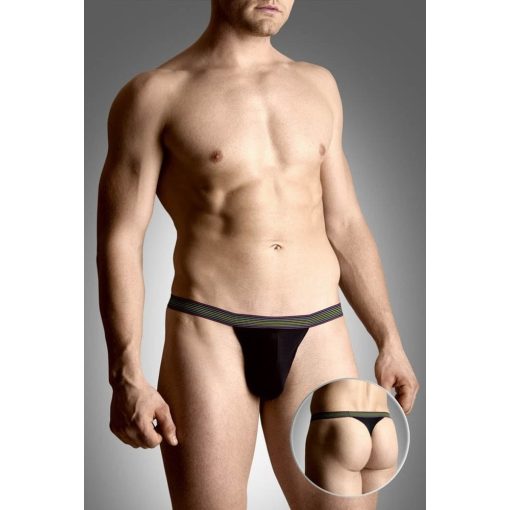 Mens thongs 4496 - black XL