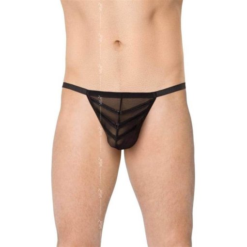 Mens Thong 4527 - black {} OneSize Férfi ruházat