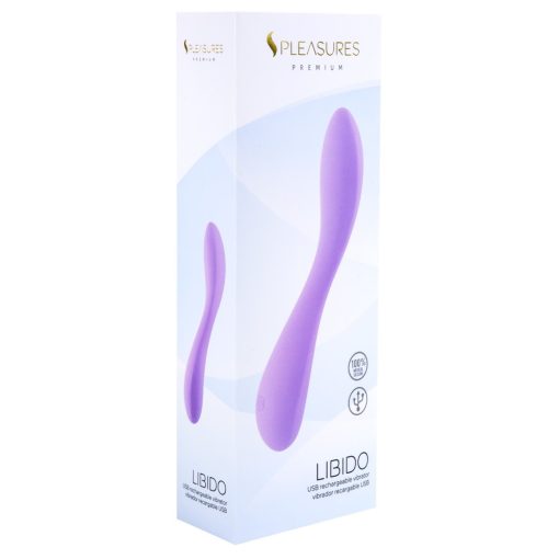 Libido Candy Purple Nonfiguratív Vibrátor