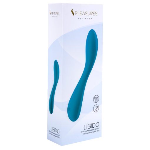 Libido Turquoise Nonfiguratív Vibrátor